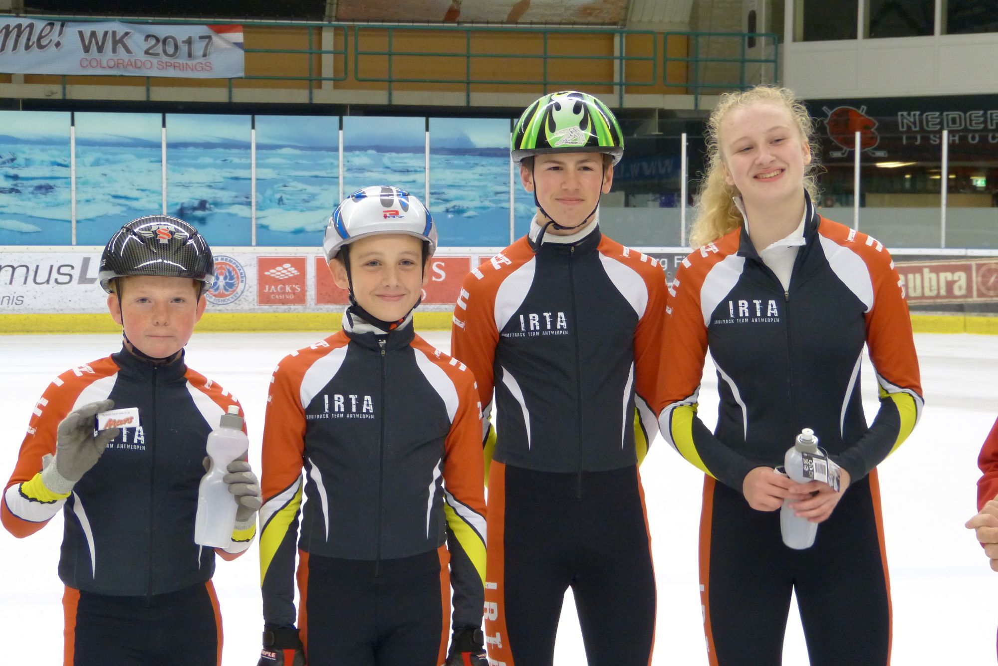 shorttrack relay gev 1e plaats
