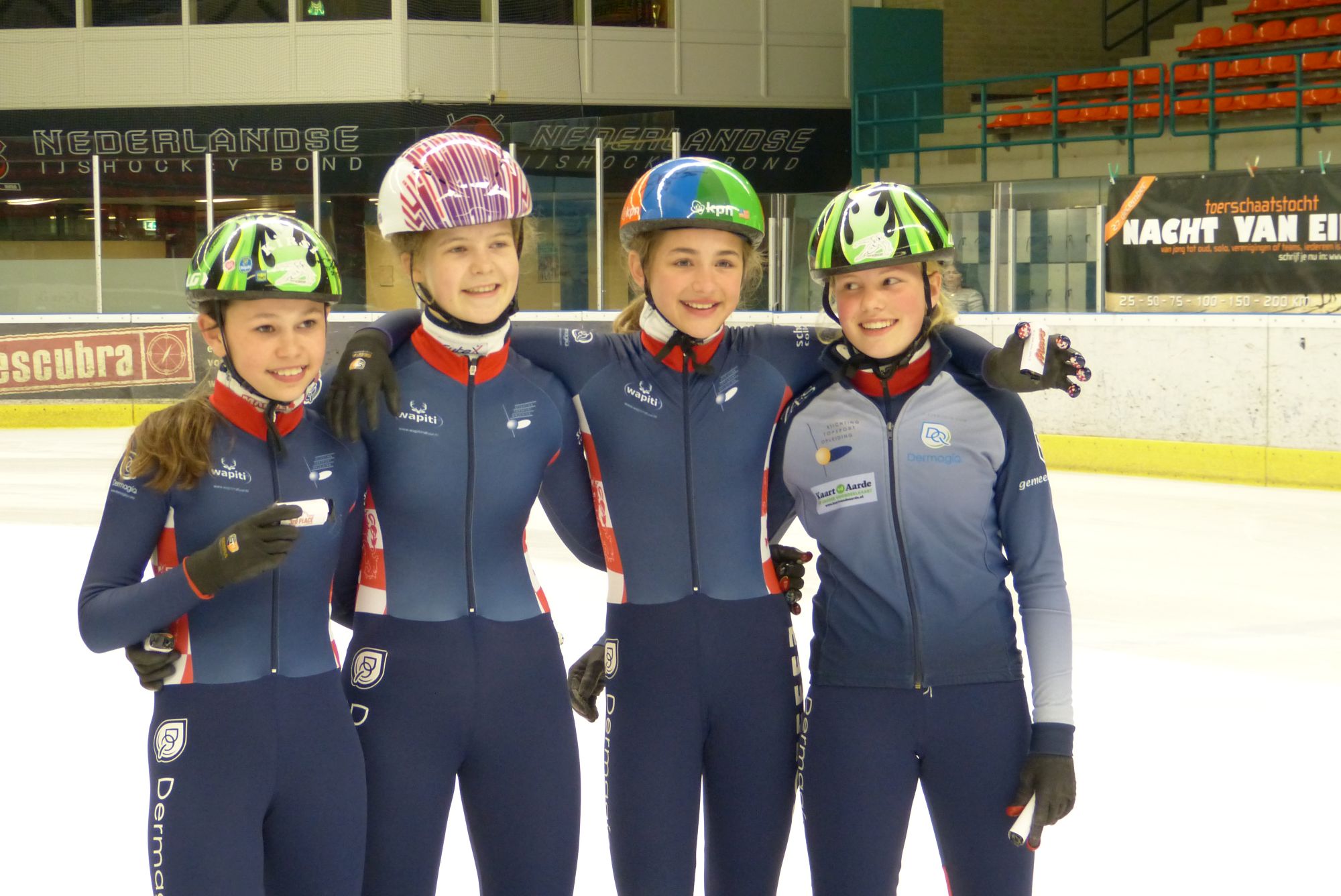 shorttrack relay gev 3e plaats