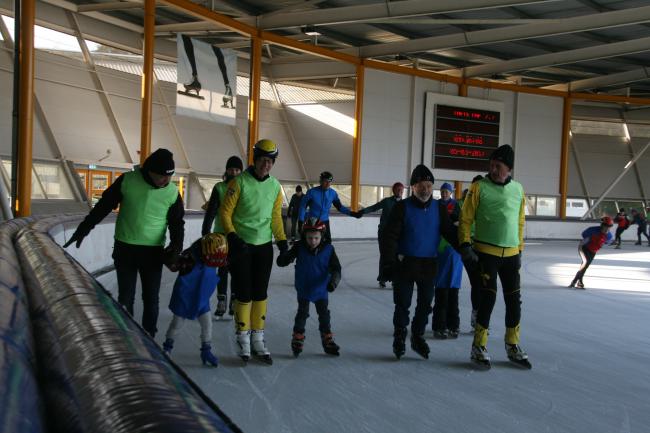 schaatsen visueel beperkten 3