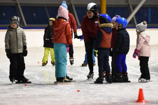 Kinderen op het ijs