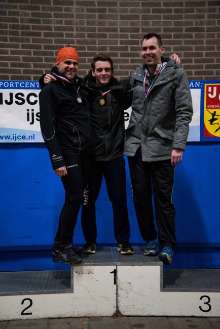 Podium clubkampioenschap marathon heren senioren