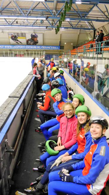 Effe wachten en dan shorttracken