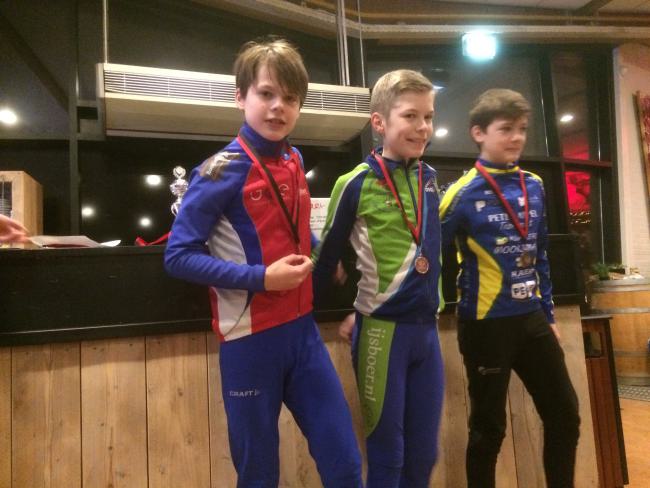 podium heren pupillen