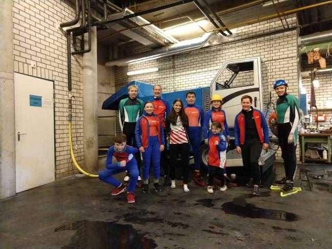 Shorttrack Beneluxcup 2019 groepsfoto team IJCE