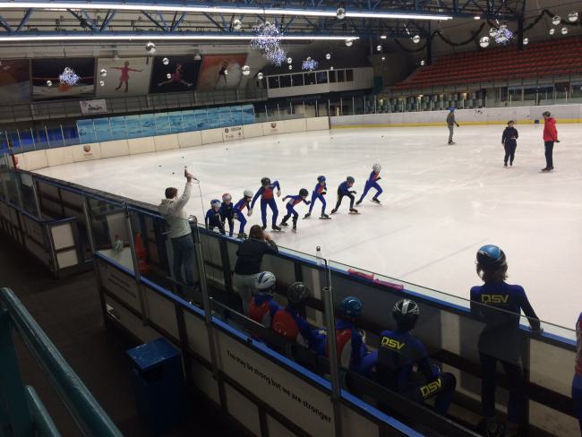 Shorttrack wedstijd