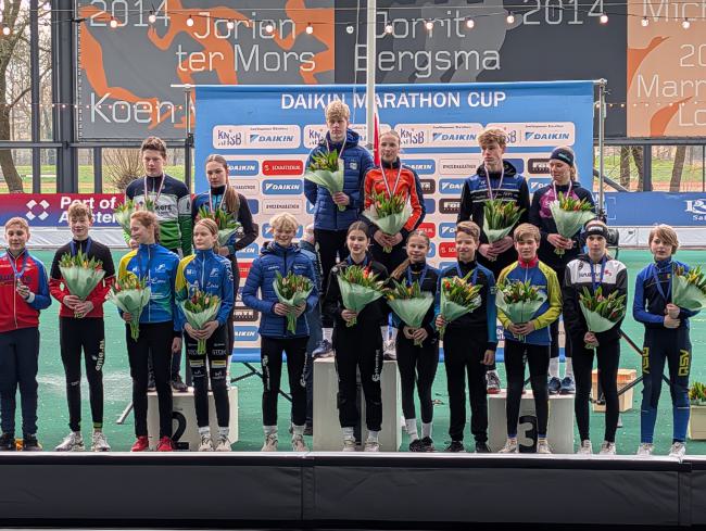 deelnemers NK marathon 2025 jeugd