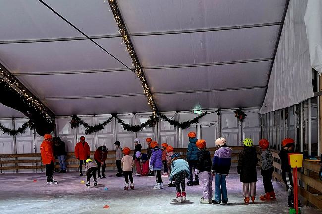 schaatsles Eersel Wintervillage