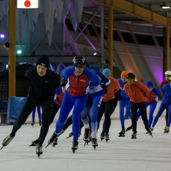 Trainingsgroep op maandagavond