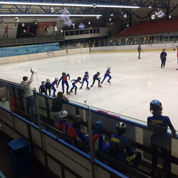 Shorttrack wedstijd